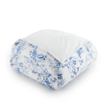 Cearceaf pentru pilota Jardin Secret Porcelaine 240x220cm  Alb imagine