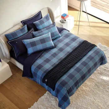 Cearceaf pentru pilota Tommy Hilfiger Tartan Heritage 200x200cm  River imagine