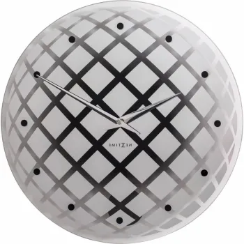 Ceas de perete NeXtime Pendula Round 43cm Silver imagine