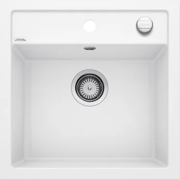 Chiuveta bucatarie Blanco Dalago 5 515x510mm ventil automat Silgranit alb imagine