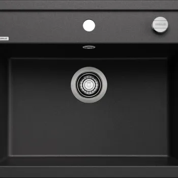 Chiuveta bucatarie Blanco Dalago 6 615x510mm ventil automat Silgranit antracit imagine