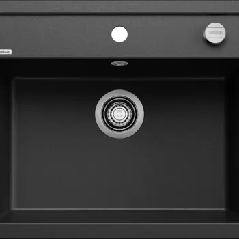 Chiuveta bucatarie Blanco Dalago 6 615x510mm ventil automat Silgranit antracit imagine