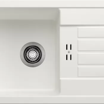 Chiuveta bucatarie Blanco Favum XL 6 S 860x435mm Silgranit alb imagine