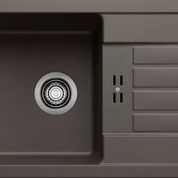 Chiuveta bucatarie Blanco Favum XL 6 S 860x435mm Silgranit maro cafea imagine