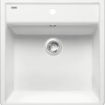 Chiuveta bucatarie Blanco Panor 60 600x630mm ceramica alb cristal imagine