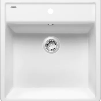 Chiuveta bucatarie Blanco Panor 60 600x630mm ceramica alb cristal imagine