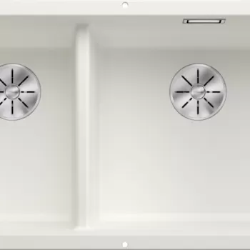 Chiuveta bucatarie Blanco Subline 430/270-U 755x460mm montare sub blat Silgranit alb imagine