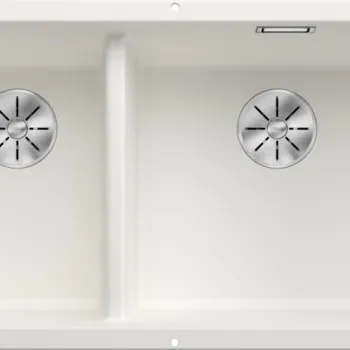Chiuveta bucatarie Blanco Subline 430/270-U 755x460mm montare sub blat Silgranit alb imagine