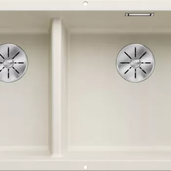 Chiuveta bucatarie Blanco Subline 430/270-U 755x460mm montare sub blat Silgranit alb antic imagine