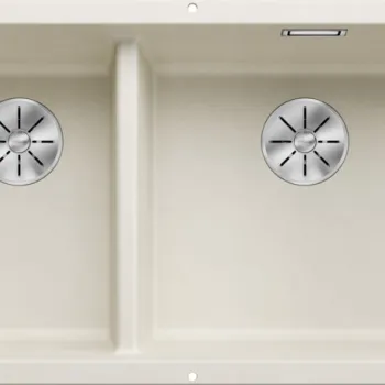 Chiuveta bucatarie Blanco Subline 430/270-U 755x460mm montare sub blat Silgranit alb antic imagine