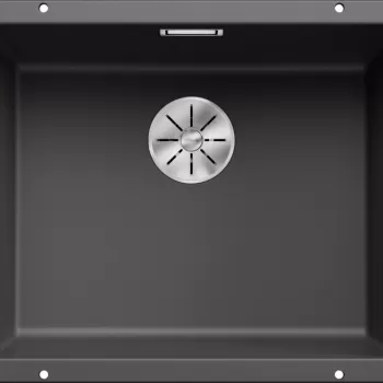 Chiuveta bucatarie Blanco Subline 500-U 530x460mm montare sub blat Silgranit gri piatra imagine