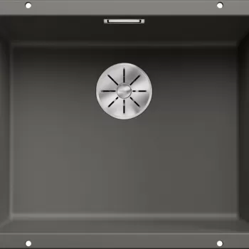 Chiuveta bucatarie Blanco Subline 500-U 530x460mm montare sub blat Silgranit gri vulcan imagine