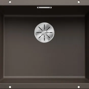 Chiuveta bucatarie Blanco Subline 500-U 530x460mm montare sub blat Silgranit maro cafea imagine