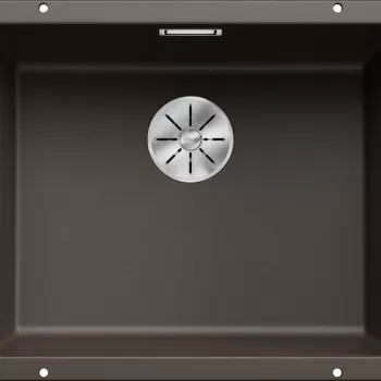 Chiuveta bucatarie Blanco Subline 500-U 530x460mm montare sub blat Silgranit maro cafea imagine