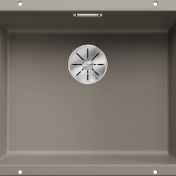 Chiuveta bucatarie Blanco Subline 500-U 530x460mm montare sub blat Silgranit maro trufe imagine