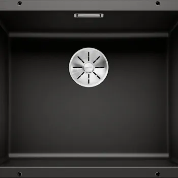 Chiuveta bucatarie Blanco Subline 500-U 530x460mm montare sub blat Silgranit negru imagine