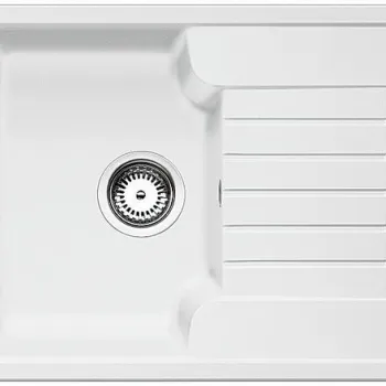 Chiuveta bucatarie Blanco Zia 40 S 615x500mm Silgranit alb imagine