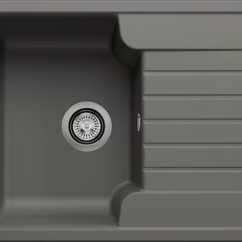 Chiuveta bucatarie Blanco Zia 40 S 615x500mm Silgranit gri vulcan imagine