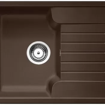 Chiuveta bucatarie Blanco Zia 40 S 615x500mm Silgranit maro cafea imagine
