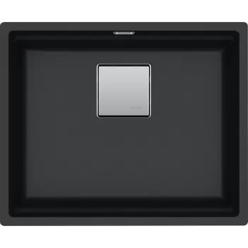 Chiuveta bucatarie fragranite Franke Kubus 2 KNG 110-52 52x42cm Nero imagine