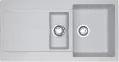 Chiuveta bucatarie fragranite Franke Maris MRG 651 reversibila 970x500mm tehnologie Sanitized Bianco imagine