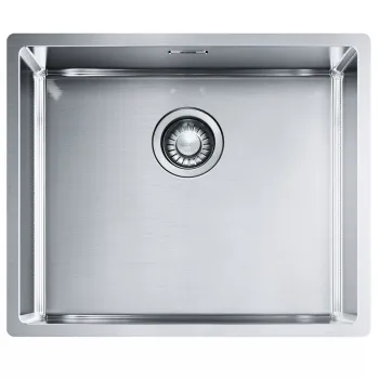 Chiuveta bucatarie Franke Box BXX 210/110-50 cu 1 cuva 540x450mm ventil Premium inox lucios imagine