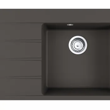 Chiuveta bucatarie Franke Centro CNG 611/211-78 DR picurator dreapta 78x50cm fragranite Slate Grey imagine