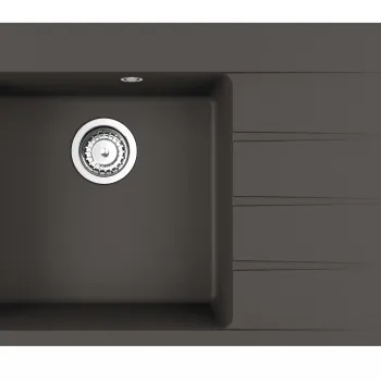 Chiuveta bucatarie Franke Centro CNG 611/211-78 ST  picurator stanga  78x50cm  fragranite  Slate Grey imagine