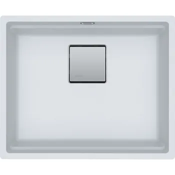 Chiuveta bucatarie Franke Kubus 2 KNG 110-52 52x42cm fragranite Bianco imagine