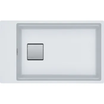 Chiuveta bucatarie Franke Kubus 2 KNG 110-62 62x42cm fragranite Bianco imagine