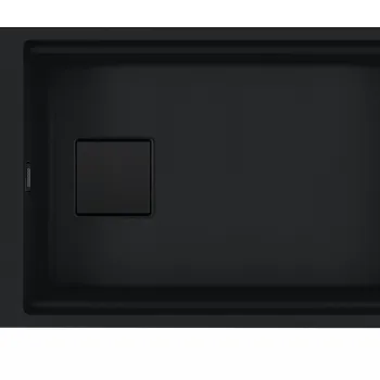 Chiuveta bucatarie Franke Kubus 2 KNG 110-62  62x42cm  fragranite  Matte Black imagine