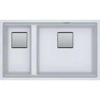 Chiuveta bucatarie Franke Kubus 2 KNG 120  760x460mm  fragranite  Bianco imagine