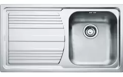 Chiuveta bucatarie Franke Logica Line LLX 611-L picurator stanga 860x500mm inox lucios imagine