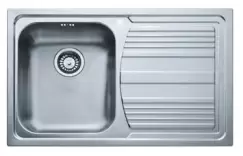 Chiuveta bucatarie Franke Logica Line LLX 611 picurator dreapta 790x500 inox satinat imagine