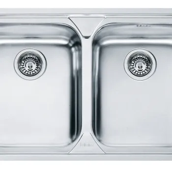 Chiuveta bucatarie Franke Logica Line LLX 620 cu 2 cuve 790x500mm inox lucios imagine