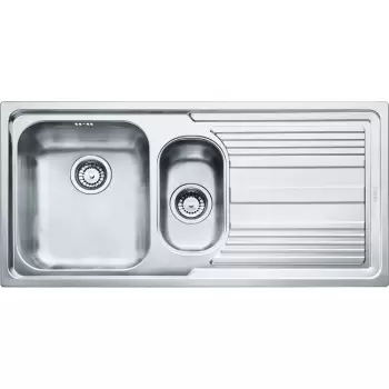 Chiuveta bucatarie Franke Logica Line LLX 651 slim picurator dreapta 1000x500mm inox satinat imagine
