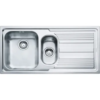 Chiuveta bucatarie Franke Logica Line LLX 651 slim  picurator stanga  1000x500mm  inox lucios imagine