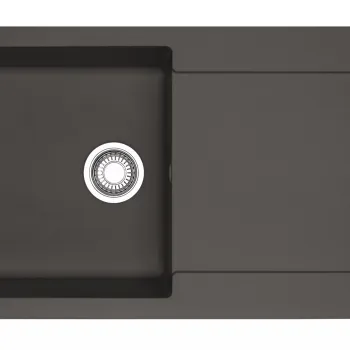 Chiuveta bucatarie Franke Maris MRG 611-L reversibila 970x500mm tehnologie Sanitized fragranite Slate Grey imagine