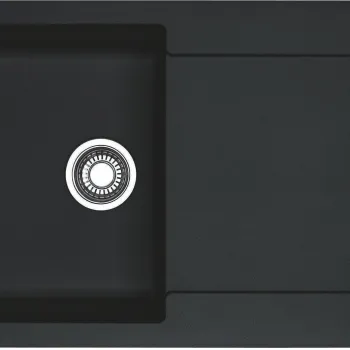 Chiuveta bucatarie Franke Maris MRG 611 reversibila 780x500mm tehnologie Sanitized fragranite Nero imagine