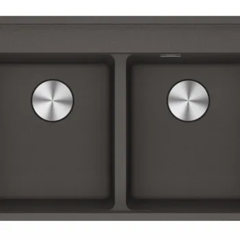 Chiuveta bucatarie Franke Maris MRG 620-35-35 TL cu doua cuve 760x510mm fragranite Slate Grey imagine