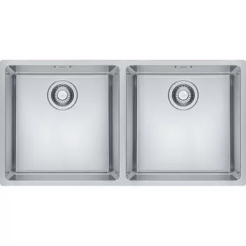 Chiuveta bucatarie Franke Maris MRX 120 40-40 cu 2 cuve 865x440mm inox satinat imagine