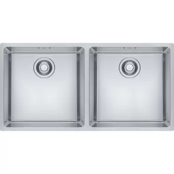 Chiuveta bucatarie Franke Maris MRX 220 40-40 cu 2 cuve 861x436mm inox satinat imagine