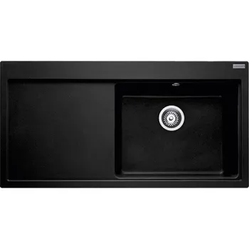 Chiuveta bucatarie Franke Mythos MTG 611-100 DR picurator dreapta 1000x515mm fragranite Nero imagine