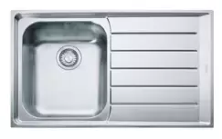 Chiuveta bucatarie Franke Neptune NEX 611 picurator dreapta 860x510mm inox satinat imagine