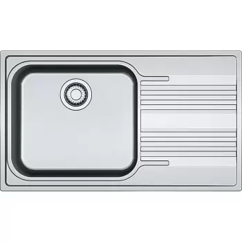Chiuveta bucatarie Franke Smart SRX 611-86 LB slim picurator dreapta 860x500mm inox lucios imagine