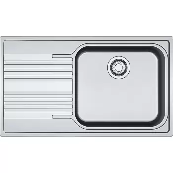 Chiuveta bucatarie Franke Smart SRX 611-86 LB slim picurator stanga 860x500mm inox lucios imagine