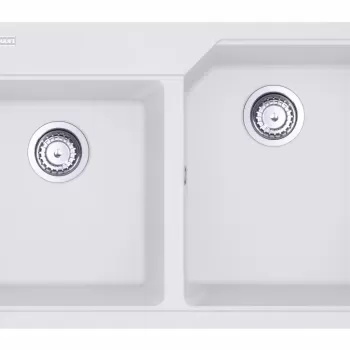Chiuveta bucatarie Franke Urban UBG 620-36-33 doua cuve 780x500mm fragranite Bianco imagine