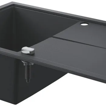 Chiuveta bucatarie Grohe K400 50 -C  780x500mm  compozit  granite black imagine