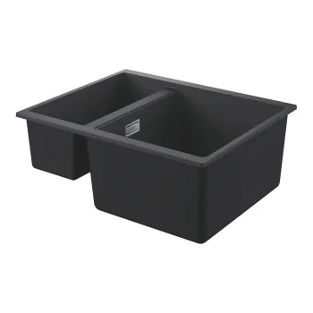Chiuveta bucatarie Grohe K500 60 -C 55 5/46 1.5 rev  555x460 mm  reversibila  compozit  granite black imagine