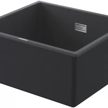 Chiuveta bucatarie Grohe K700U 50 -C 457x406mm montare sub blat compozit granite black imagine